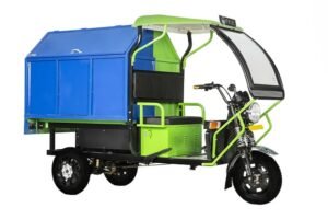 Copper EV Cart Garbage Loader